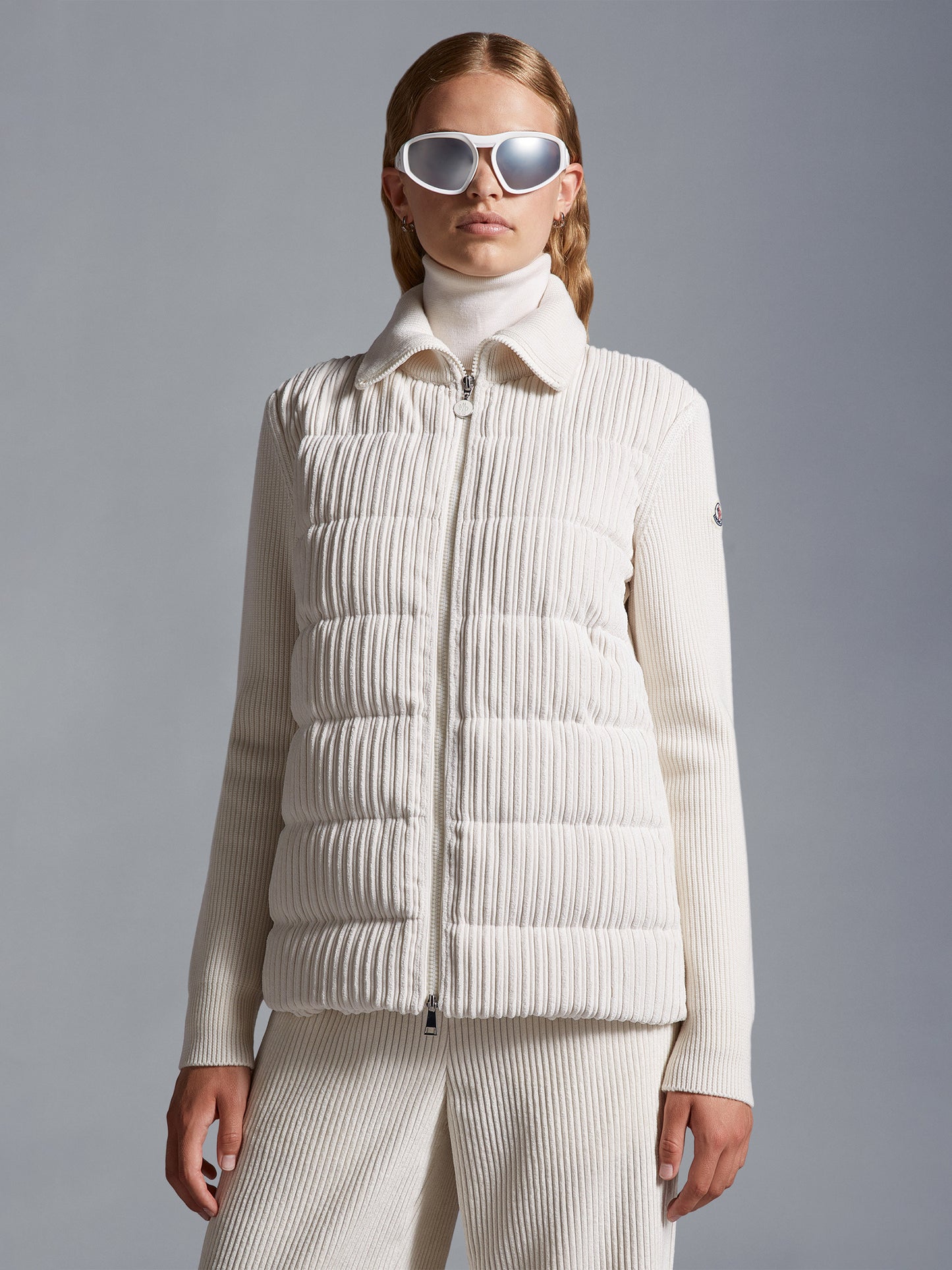 MONCLER - Cardigan aus Kordsamt