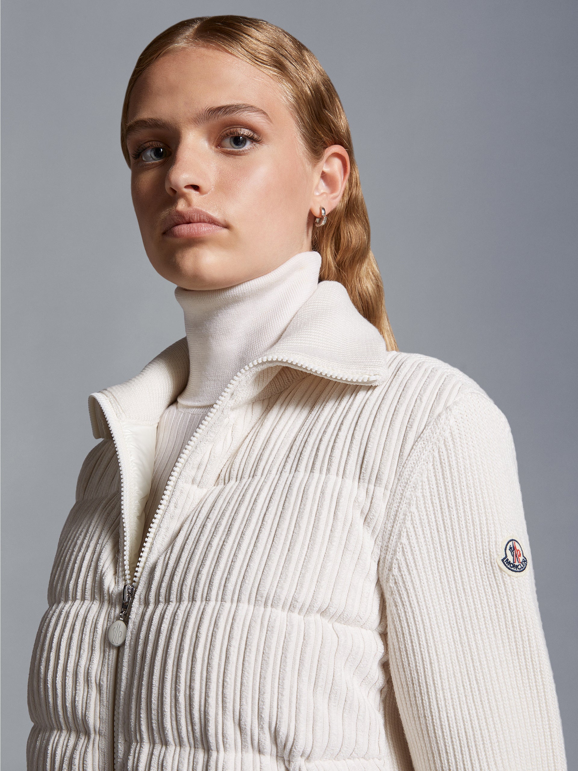 MONCLER - Cardigan aus Kordsamt