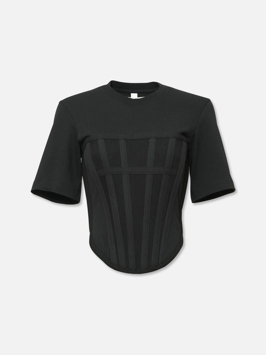 DION LEE - Korsett T-Shirt