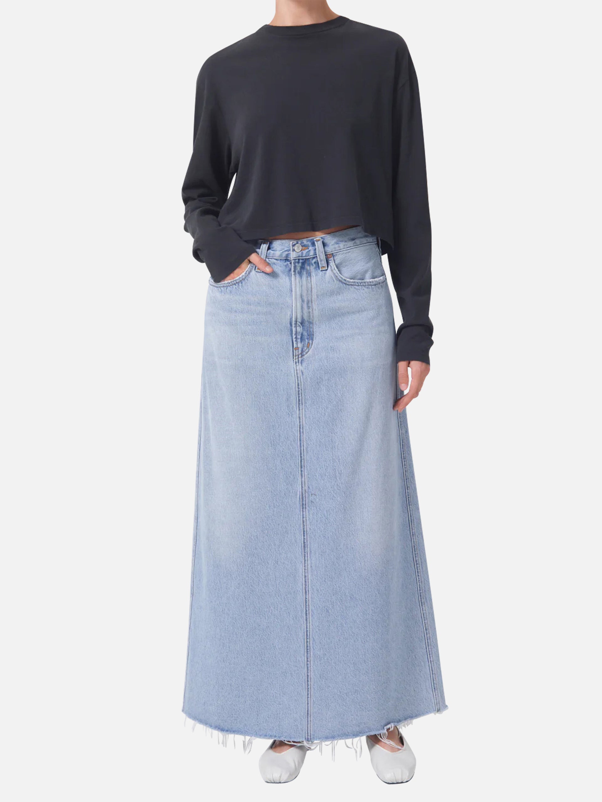 AGOLDE - Maxi Skirt Hilla