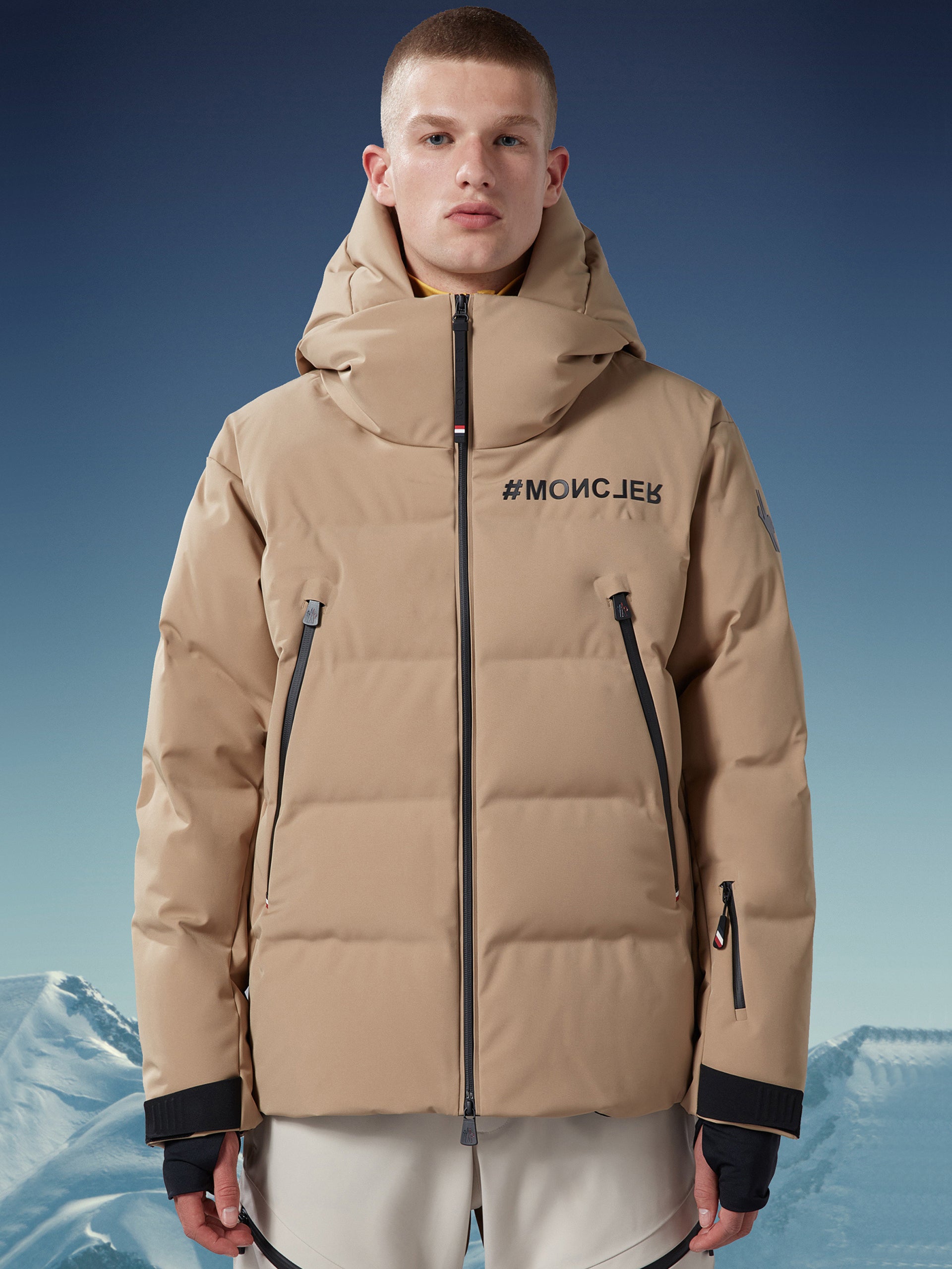 MONCLER GRENOBLE - Daunenjacke Fellberg