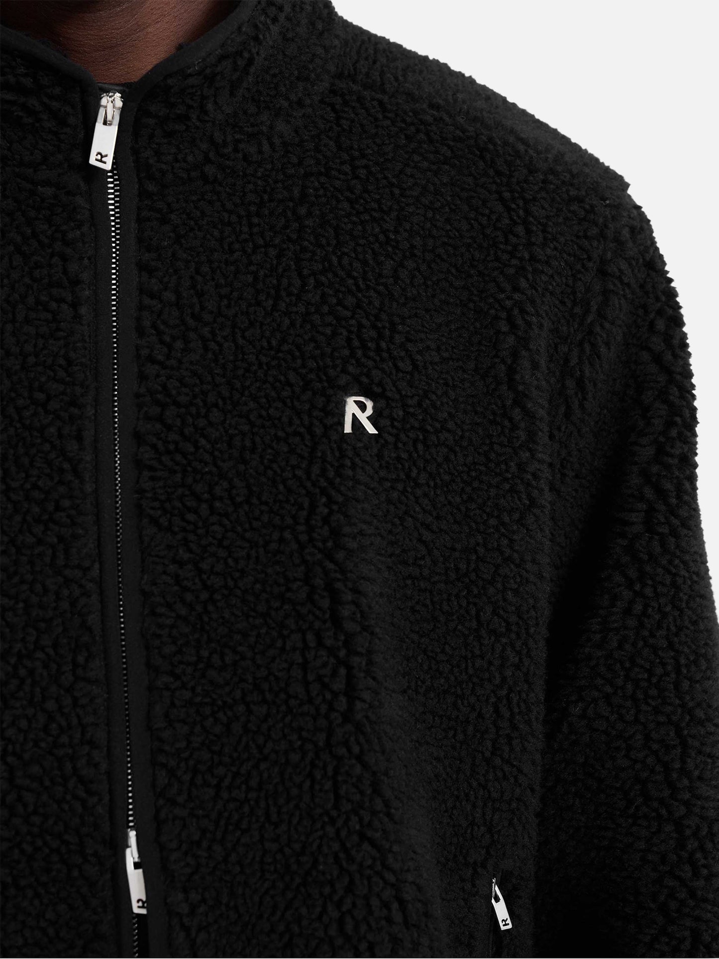 REPRESENT - Fleece Jacke mit Reißverschluss