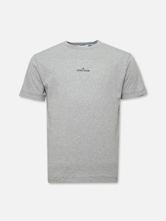 STONE ISLAND - T-Shirt mit Backprint