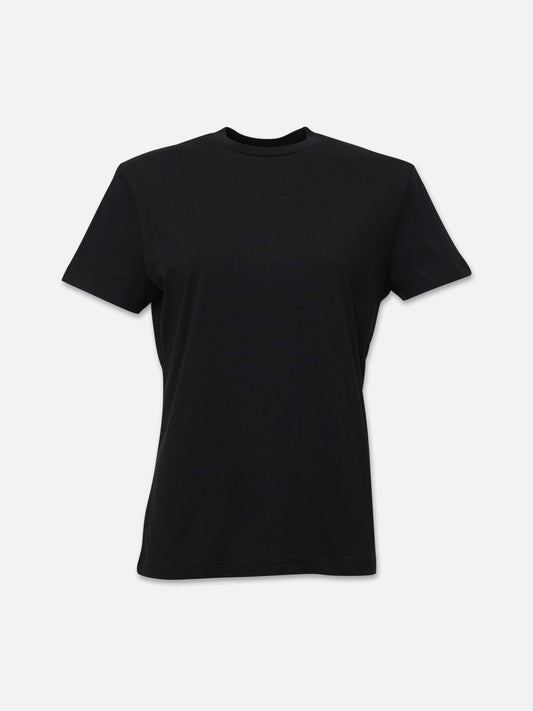 WARDROBE.NYC - Basic T-Shirt Schwarz – Black