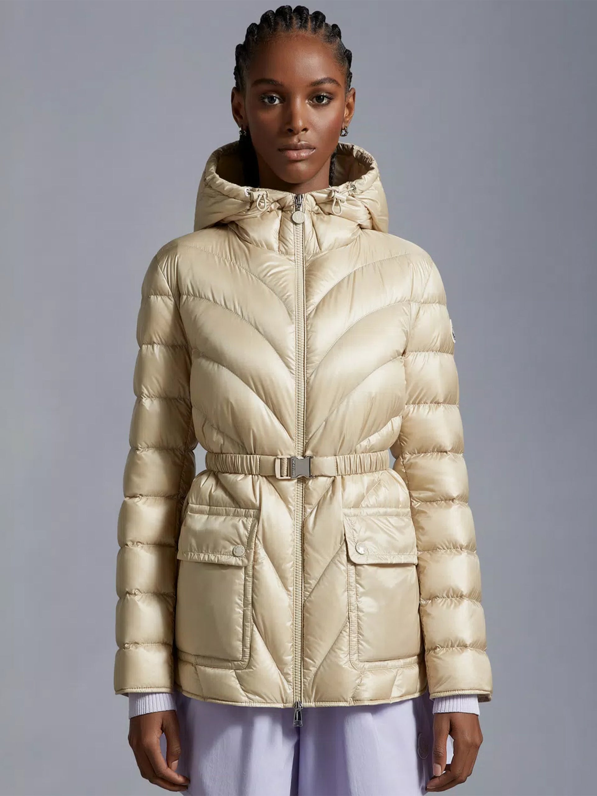 MONCLER - Argenno Daunenparka mit Kapuze