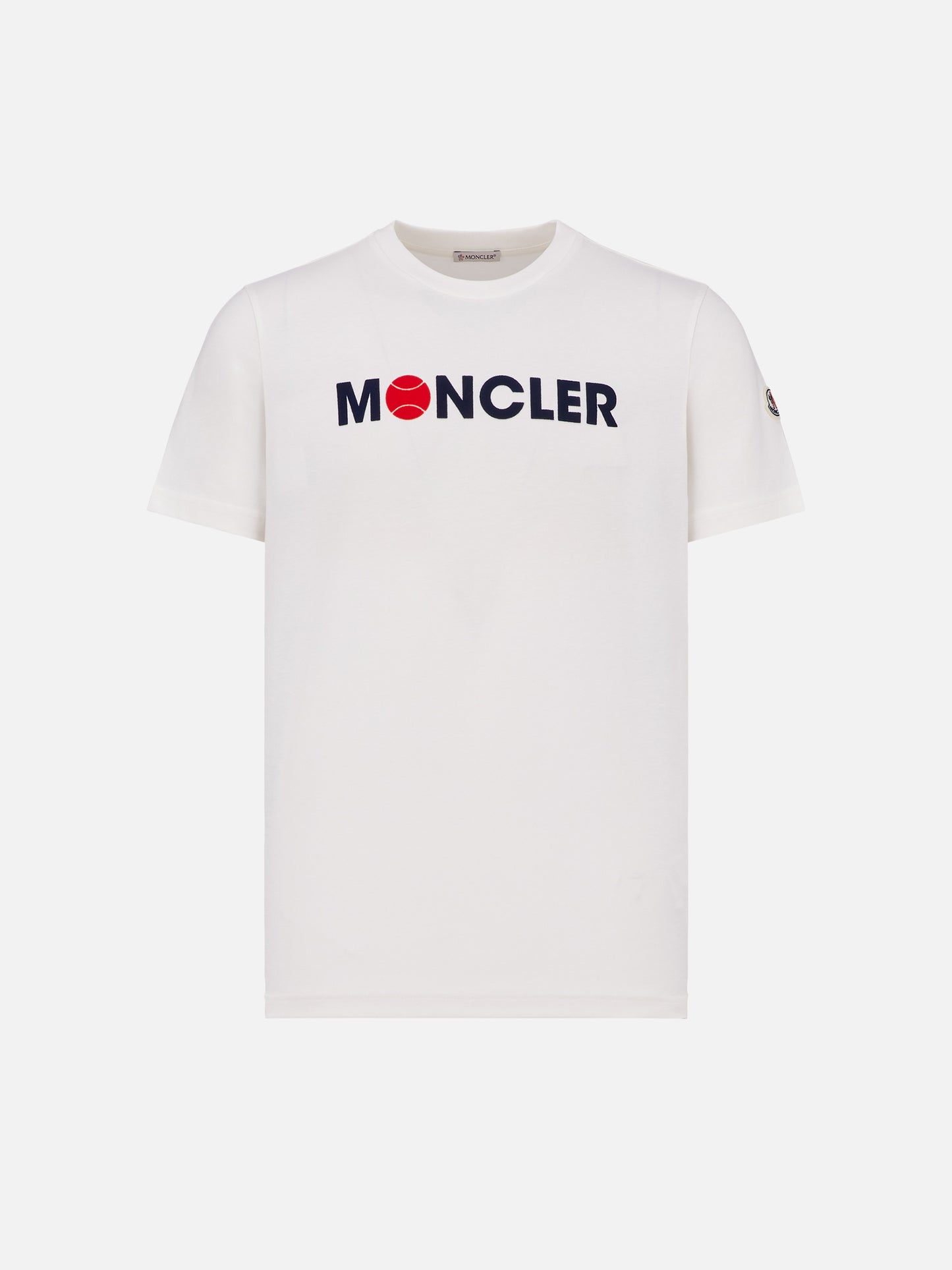 MONCLER - T-Shirt mit Tennis-Logo