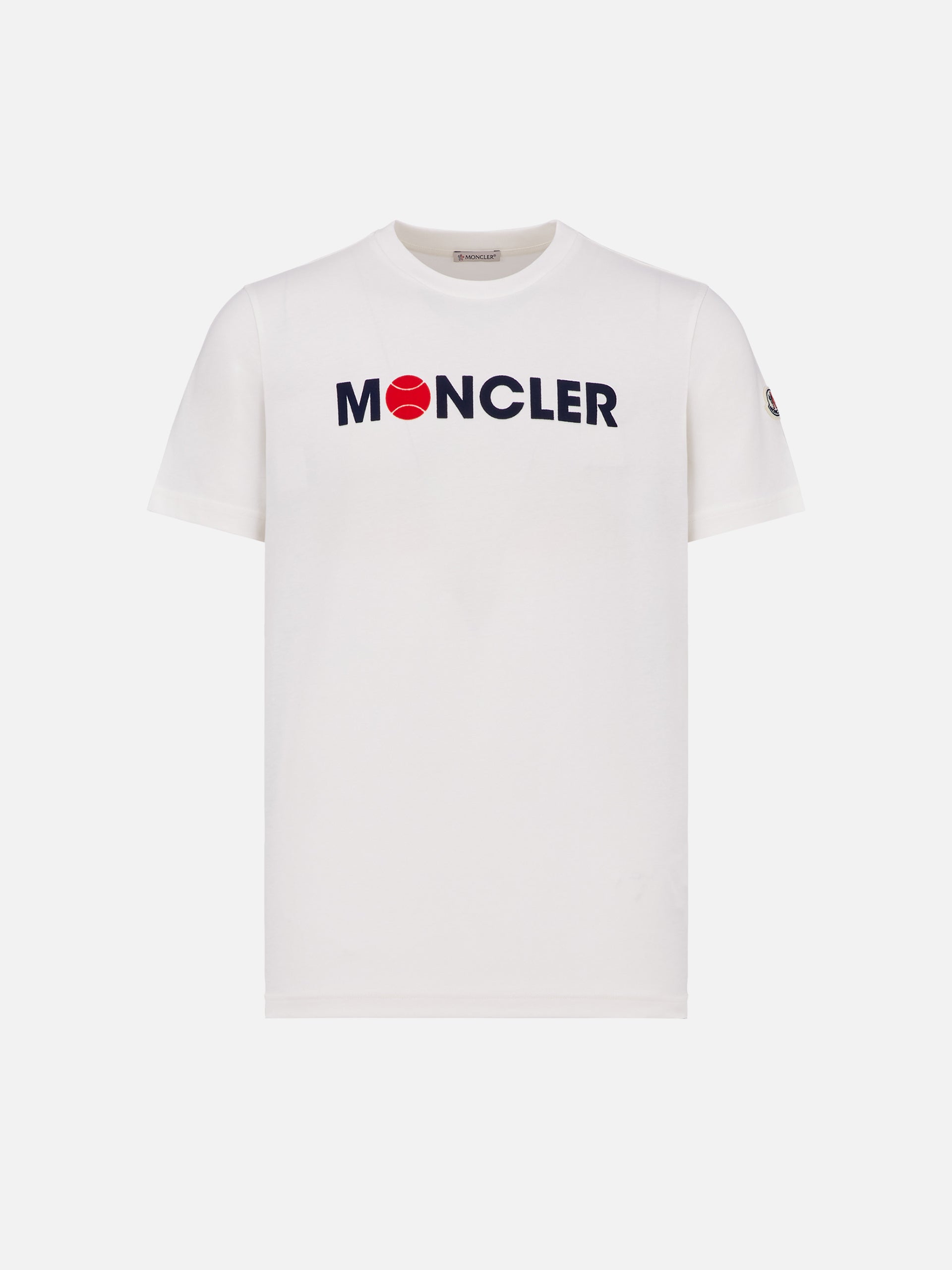 MONCLER - T-Shirt mit Tennis-Logo
