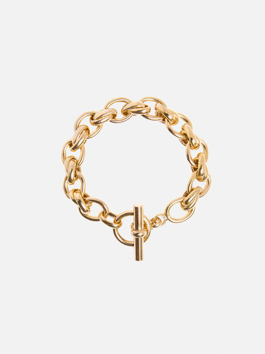 TILLY SVEAAS - Large Gold Double Linked Armband
