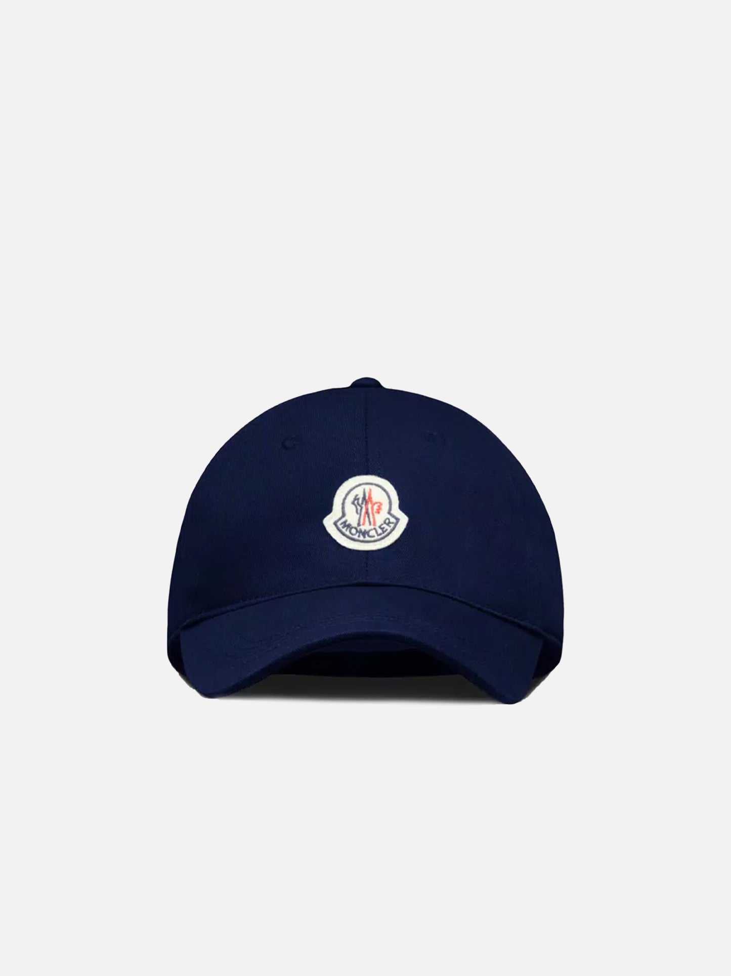 Baseball cap with logo patch