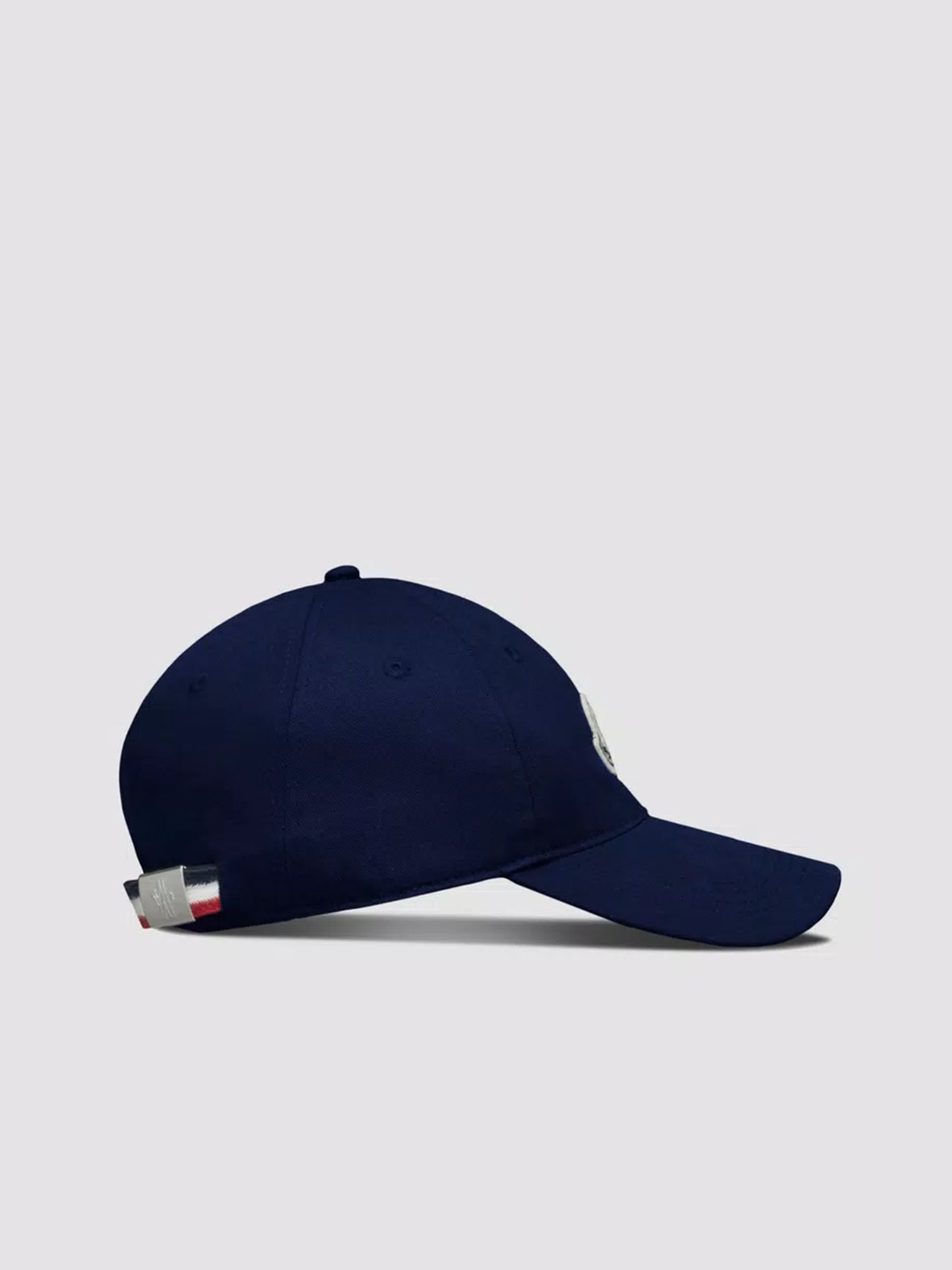 Baseball cap with logo patch