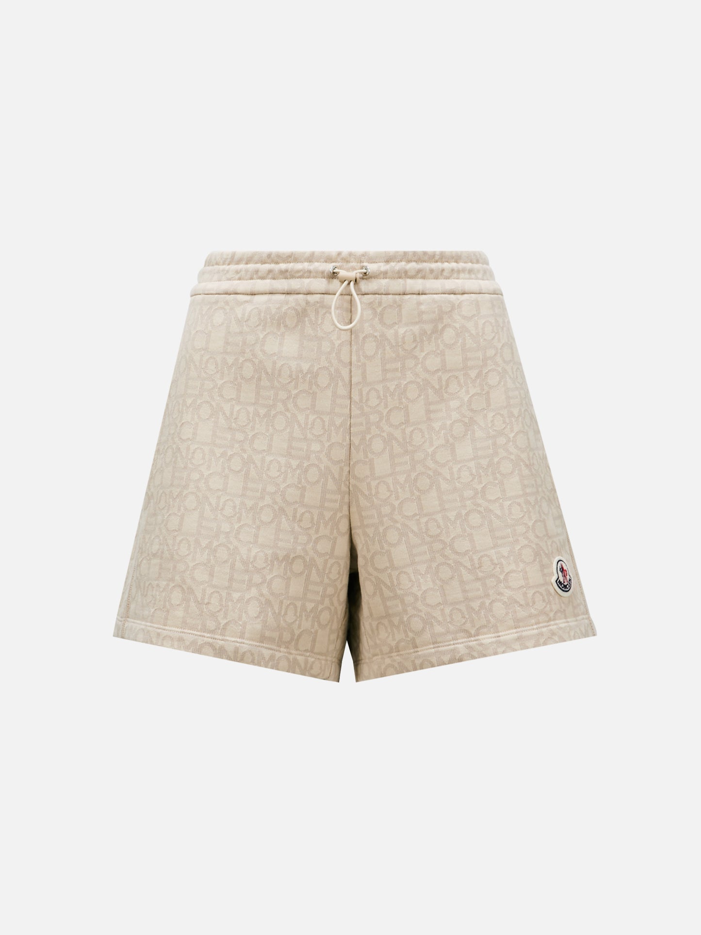 Shorts with monogram pattern